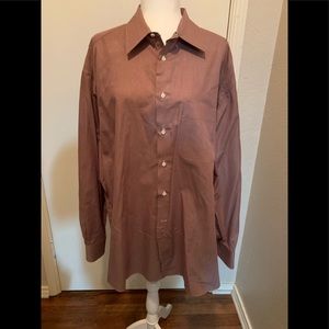 Ermenegildo Mens Large Long Sleeve Shirt